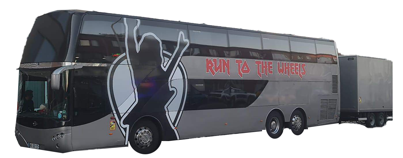 rock band tour bus